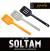 Силиконовая лопатка -друшлаг SOLTAM