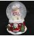 Статуэтка новогодний шар музыкальный со снеговиком