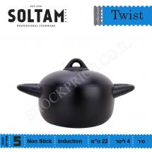 Кастрюля Twist 22 см 4 литра SOLTAM