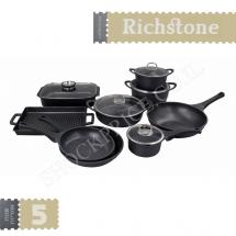 Набор кастрюль, сковородок и кухоннх пренадлежностей серии Richstone от SOLTAM