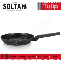 Сковорода 22 см. с жёлтой полосой Tulip SOLTAM