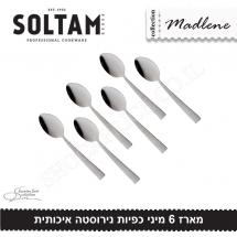Набор 6 мини чайных ложчек Madlene SOLTAM