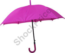 Зонт трость розовый