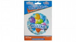 ���� "WELCOME" ����� ����� 18" ������