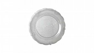 צלחות 7" וינטג' 10 יח בחבילה נצנץ כסף כשר לפסח צלחות 7" וינטג' 10 יח בחבילה נצנץ כסף כשר לפסח