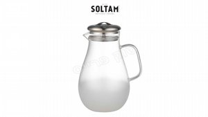 קנקן זכוכית מחוסמת 1.8 ליטר SOLTAM Light Glass קנקן זכוכית מחוסמת 1.8 ליטר SOLTAM Light Glass