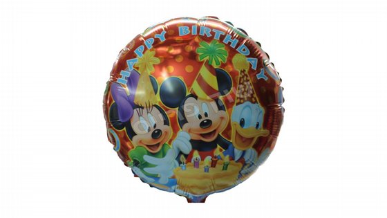 ���� # "Happy Birthday" Disney ����, ���� ������ �� ����� ����� 18" ������