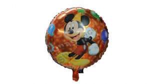בלון # Disney מיקי מאוס בצורת עיגול 18" צבעוני בלון # Disney מיקי מאוס בצורת עיגול 18" צבעוני